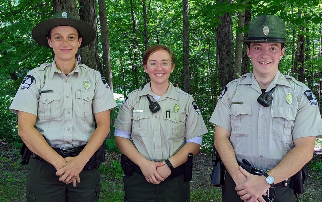 Three Park Rangers recognized by board as Commissioned Peace Officers ...